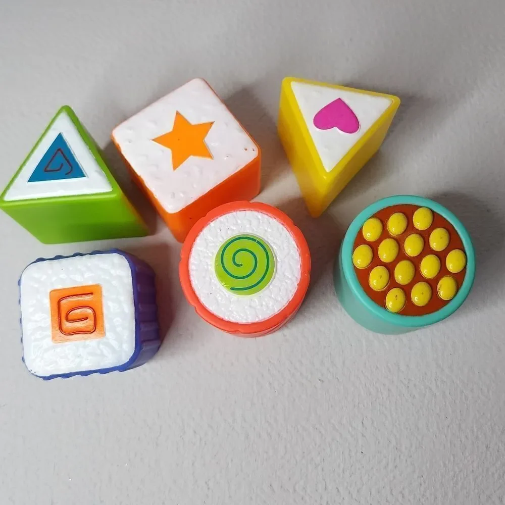 Sassy STEM Baby Box Toy Shape Replacements shapes only